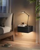 VASAGLE Nachttisch 2er Set Schwebend Beige Bild 1