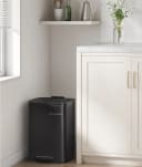 SONGMICS Tretmülleimer 20L Schwarz mit Inneneimer Bild 1