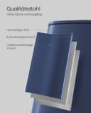 SONGMICS Tretmülleimer 20L Softclose Stahl Bild 5