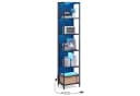 VASAGLE Bücherregal 6 Ebenen LED-Beleuchtung Ebenholzschwarz Bild 2