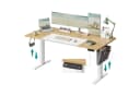 SONGMICS Schreibtisch Höhenverstellbar USB-C Organizer 180 cm Bild 2