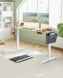 SONGMICS Schreibtisch Höhenverstellbar USB-C Organizer 180 cm Bild 3