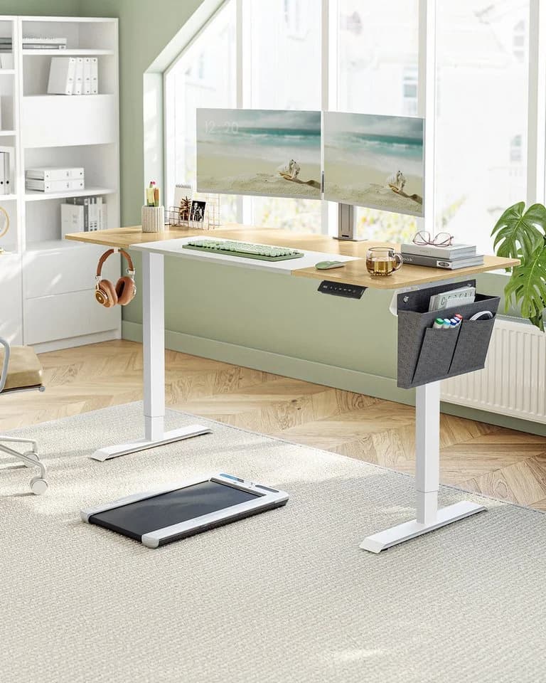 SONGMICS Schreibtisch Höhenverstellbar USB-C Organizer 180 cm - Bild 3
