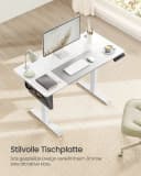 SONGMICS Schreibtisch Höhenverstellbar Elektrisch 180 cm Bild 3