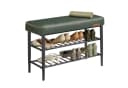 VASAGLE Schuhbank Schuhregal EKHO Series Kunstleder 30 x 100 x 50 cm Bild 2