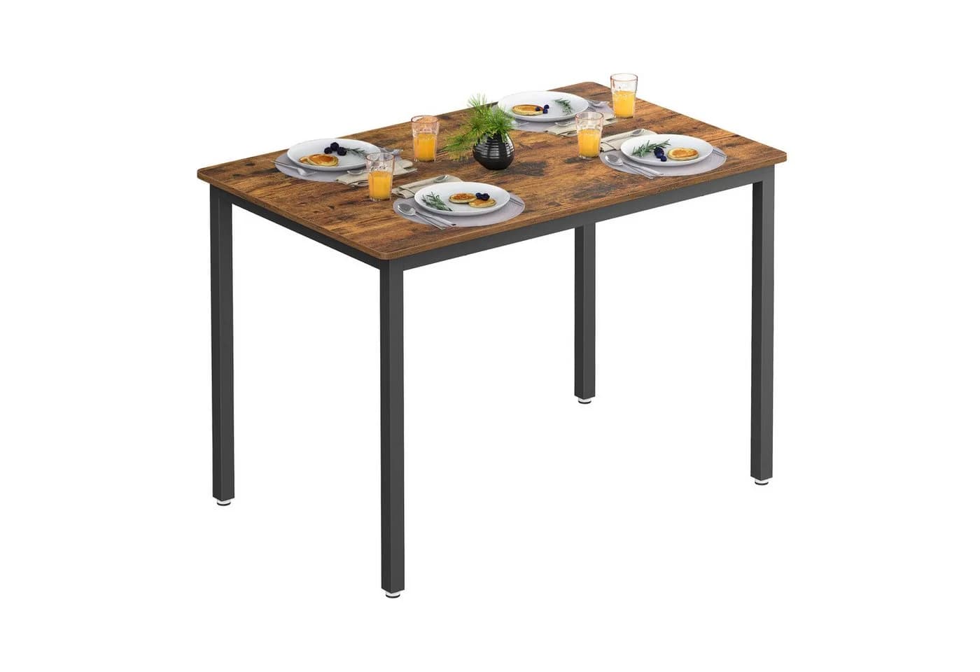 VASAGLE Esstisch Esszimmertisch Küchentisch 110 cm für 4 Personen - Bild 2