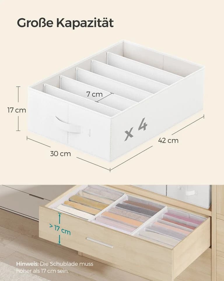 Moderne Aufbewahrungsbox aus Kunststoff - Bild 4