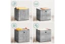 SONGMICS Aufbewahrungsbox 6er Set Sandbeige Vliesstoff mit Griff Bild 5