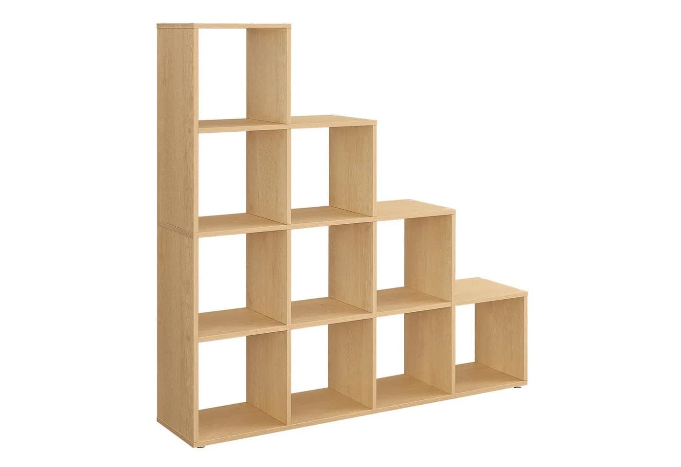 VASAGLE Bücherregal Raumteiler Würfelregal Beige