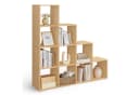VASAGLE Bücherregal Raumteiler Würfelregal Beige Bild 2