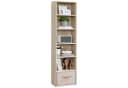 VASAGLE Bücherregal 5/6 Ebenen Beige Standregal Wohnzimmer Bild 2