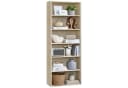 VASAGLE Bücherregal 178,5 cm Beige Standregal mit verstellbaren Ablagen Bild 2