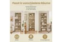 VASAGLE Bücherregal 178,5 cm Beige Standregal mit verstellbaren Ablagen Bild 5