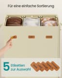 Funktionaler Wäschekorb aus robustem Material Bild 4