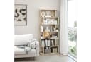 VASAGLE Bücherregal 6 Fächer Beige Holzwerkstoff 70x191x24cm Bild 3