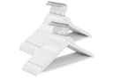 SONGMICS Kleiderbügel 30-tlg. Holzbügel 0,8 cm dünn 360° drehbar Birkenholz Bild 2