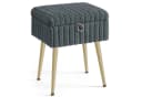 SONGMICS Sitzhocker mit Stauraum Grau Bild 2