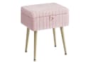 SONGMICS Sitzhocker Rosa Hocker mit Stauraum Bild 2