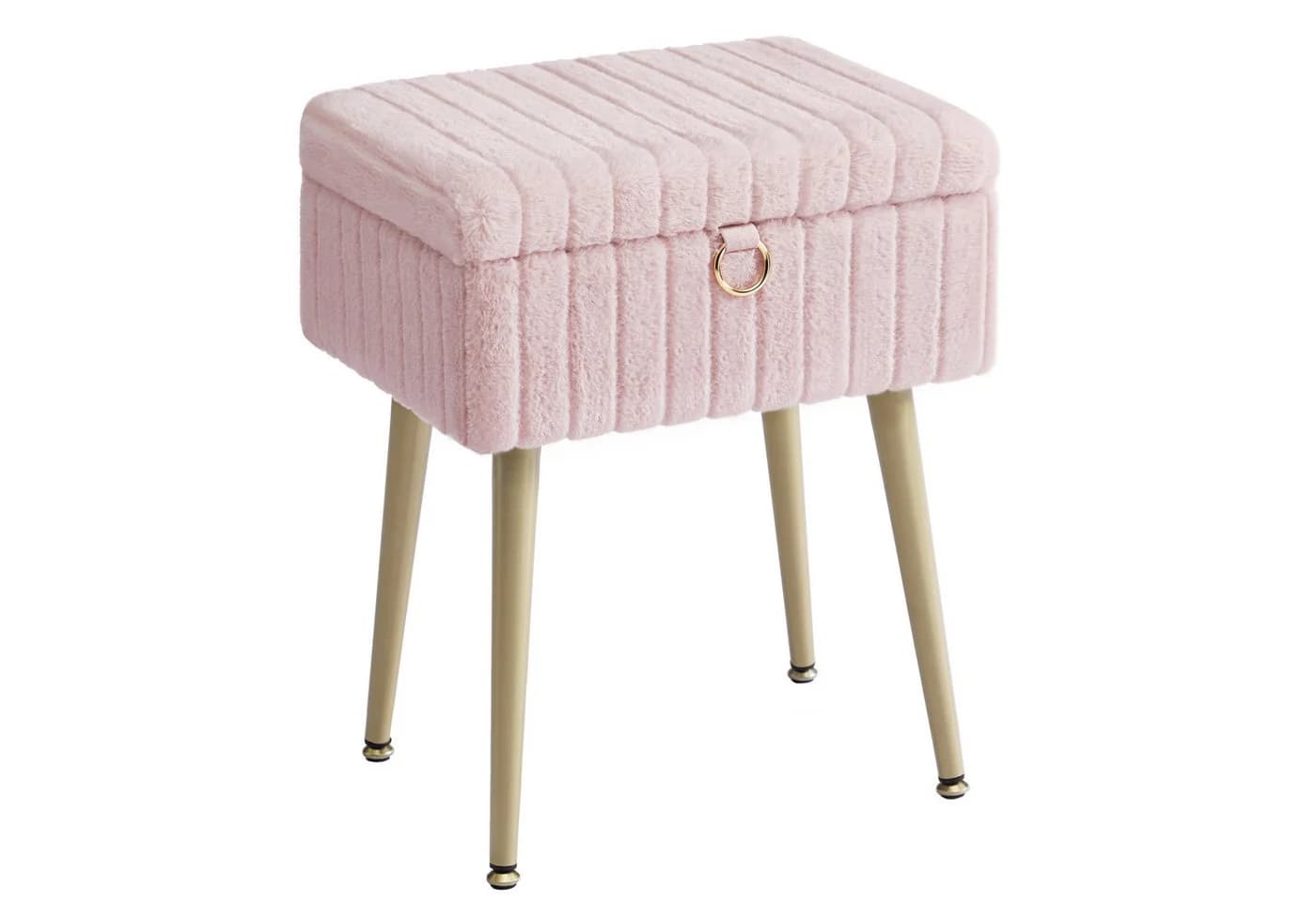 SONGMICS Sitzhocker Rosa Hocker mit Stauraum - Bild 2