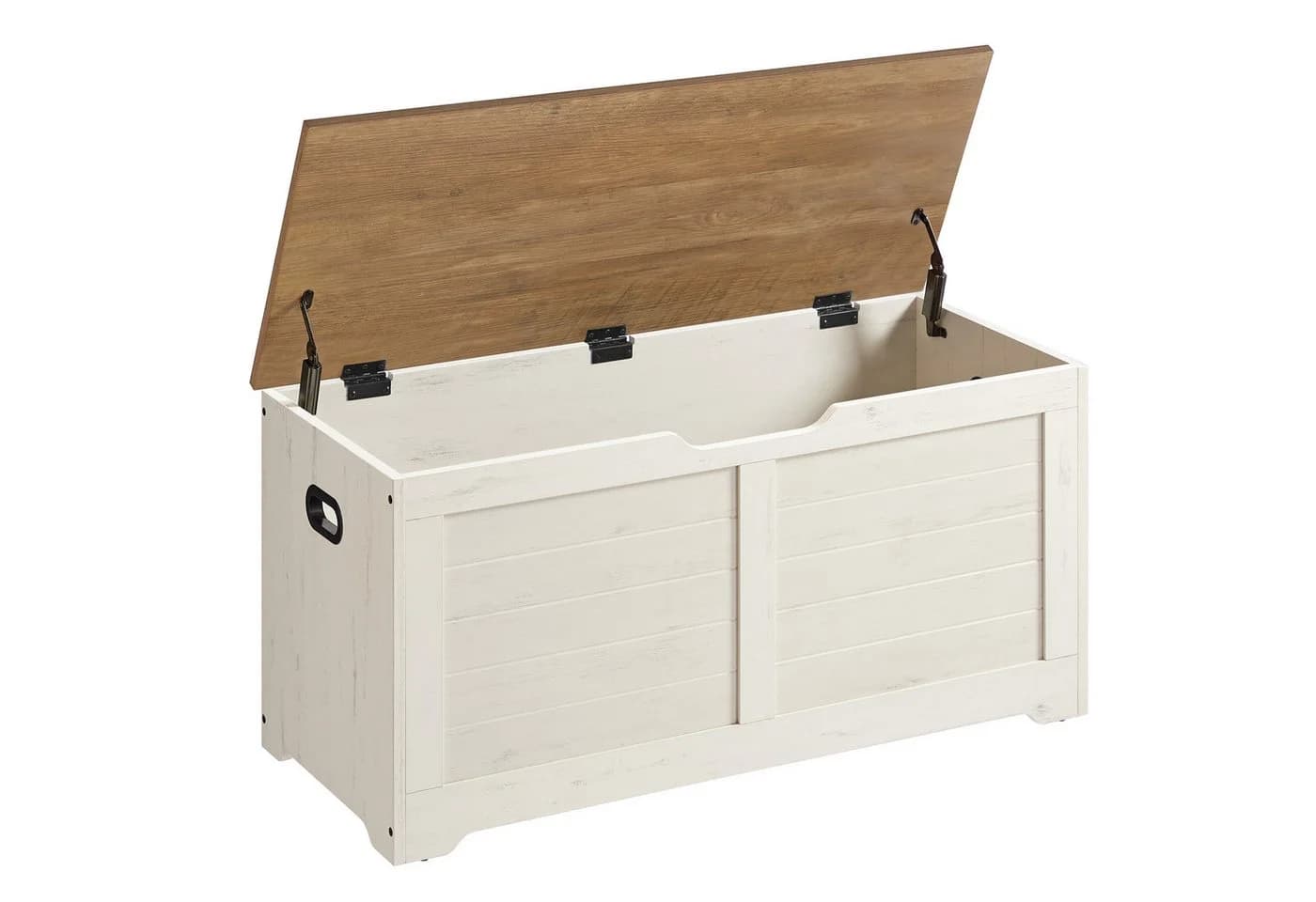 VASAGLE Sitzbank, Spielzeugtruhe, 80/100 x 40 x 46 cm - Bild 2