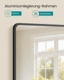 SONGMICS Wandspiegel Aluminiumrahmen 91 x 61 cm Bild 5