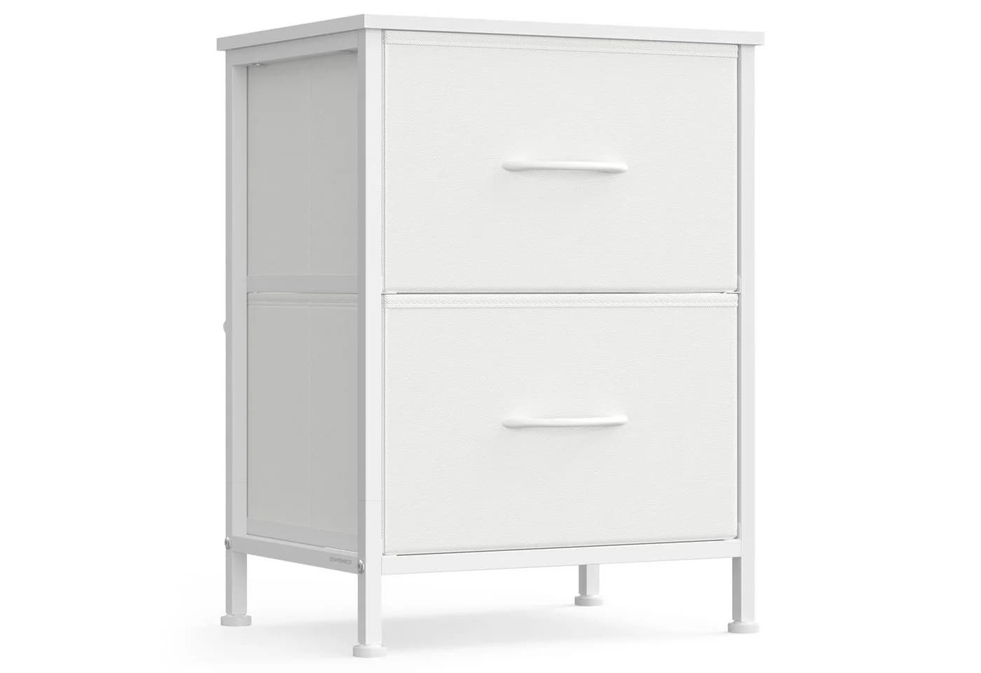 SONGMICS Kommode 2 Stoffschubladen Wolkenweiß Stahl - Bild 2
