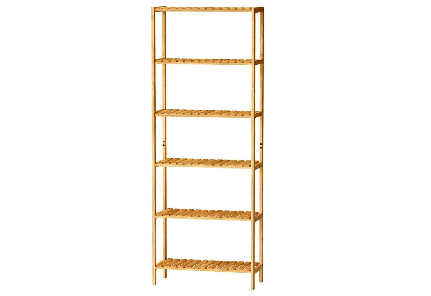 SONGMICS Badregal Bambus 6 Ebenen für Bad, Küche, Flur - Bild 3