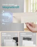 SONGMICS Gewürzregal magnetisch 4er Set 2 große und 2 kleine Regale Bild 3