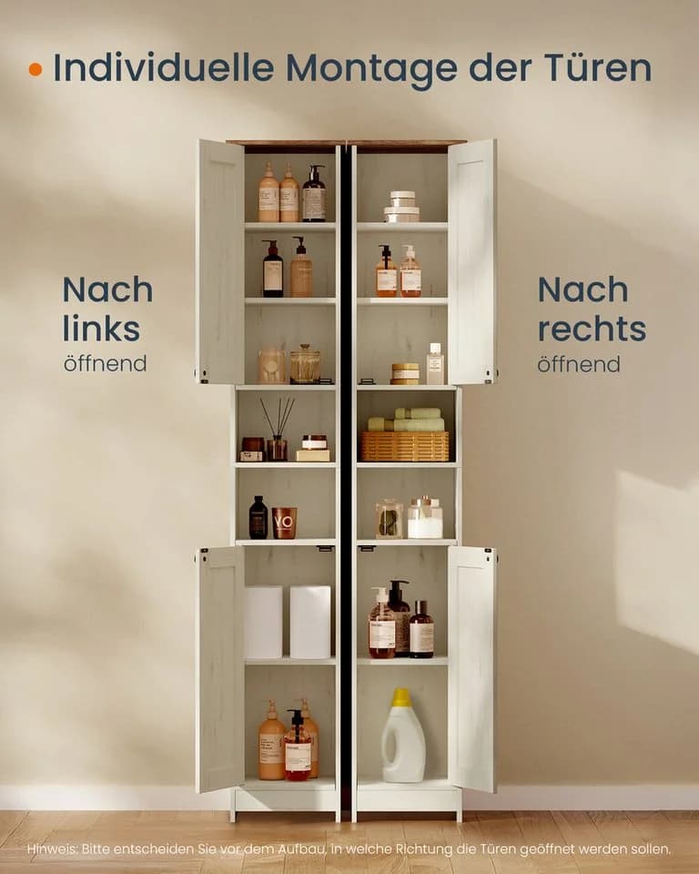 Moderne Badkommode aus Holz und Spanplatte - Bild 5