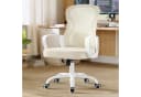 SONGMICS Bürostuhl ergonomisch, Drehstuhl mit Netzgewebe, Schreibtischstuhl mit Lendenstütze Beige Bild 1
