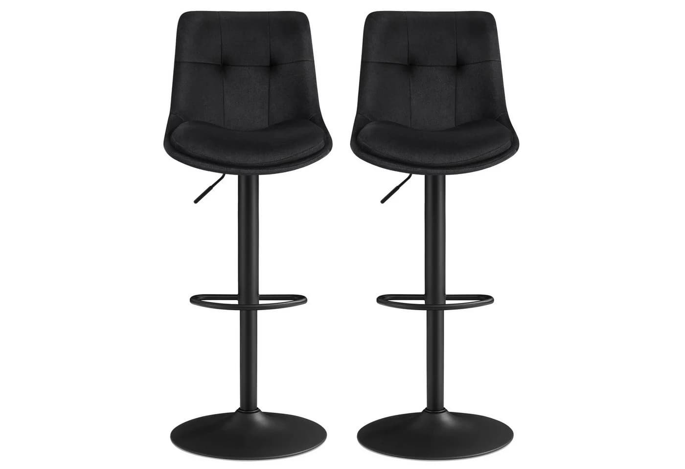 Stilvoller Barhocker in Schwarz