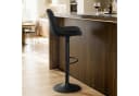 Stilvoller Barhocker in Schwarz Bild 5