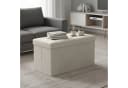 SONGMICS Sitzbank Cappuccinobeige MDF Aufbewahrungsbox Bild 2