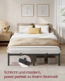 VASAGLE Bettgestell Metallbett Rahmen Bild 1