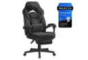 SONGMICS Gaming-Stuhl Schwarz Ergonomisch mit Fußstütze Bild 2