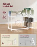 VASAGLE Eckschreibtisch L-Form Bürotisch mit Stauraum Bild 5