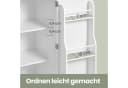 VASAGLE Buffet Küchenschrank mit Arbeitsplatte und Mikrowellenfach Mehrzweckschrank Bild 5