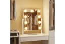 SONGMICS Schminkspiegel Kosmetikspiegel LED-Licht USB-A USB-C Bild 1