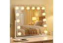 SONGMICS Schminkspiegel Kosmetikspiegel LED-Licht USB-A USB-C Bild 1