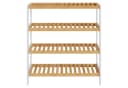 SONGMICS Schuhregal Bambus Standregal Bild 1