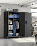 SONGMICS Aktenschrank Metallschrank 5 Fächer abschließbar Bild 1
