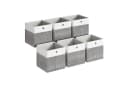 SONGMICS Aufbewahrungsbox 6er Set PP-Platten geruchsneutral Bild 2