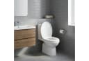 SONGMICS WC-Sitz Absenkautomatik, Toilettendeckel, belastbar mit 300 kg, Griff, PP-Kunststoff, einfache Montage Bild 4