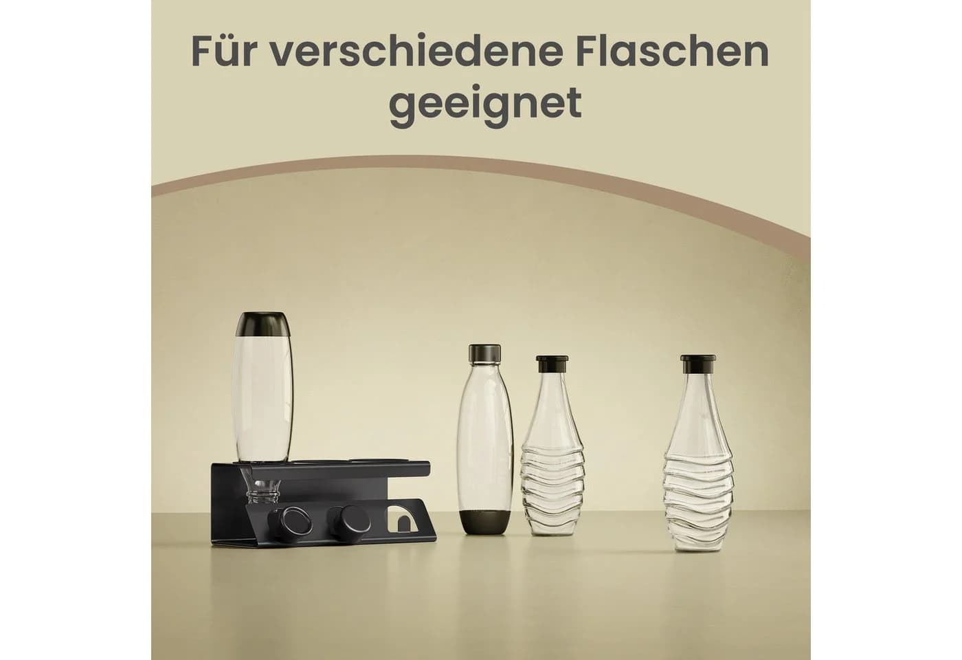SONGMICS Trockenständer für 3/4 Flaschen Tintenschwarz - Bild 5