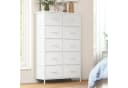 SONGMICS Kommode Aufbewahrungsschrank Stahl MDF Vliesstoff Bild 1