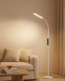 VASAGLE Stehlampe höhenverstellbar mit Schwanenhals und Timer Bild 1