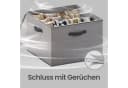SONGMICS Schuhbox Grau Stapelbar Transparent 2er Set Bild 5