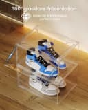 SONGMICS Schuhbox Set Transparent Stapelbar Bild 3