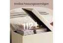 SONGMICS Sitzhocker Sitzbank mit Stauraum Hellbeige Bild 4