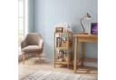 SONGMICS Bambusregal 3 Ebenen Beige Standregal Bild 3